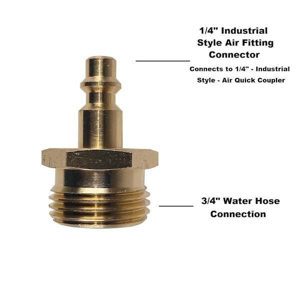 Primefit Blow Out Plug With Air Quick ConnectFor Removal of Water From Water Lines IP1434MB - main